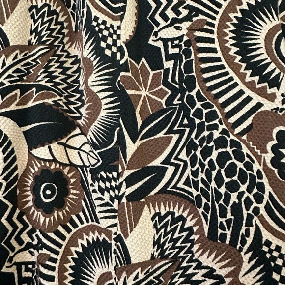 NWOT ANTHROPOLOGIE Printed Drapey Flare / Wide Leg Pants Multicolor - Picture 6 of 15